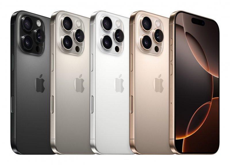 Apple iPhone 16 Pro 16 cm (6.3&quot;) Dual SIM iOS 18 5G USB Type-C 512 GB Czarny