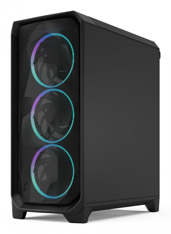 Fractal Meshify 3 Black RGB TG Midi Tower Gaming Gehäuse schwarz