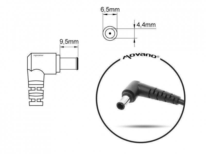 MITSU ZASILACZ 19.5V 4.7A (6.5X4.4 PIN) - SONY