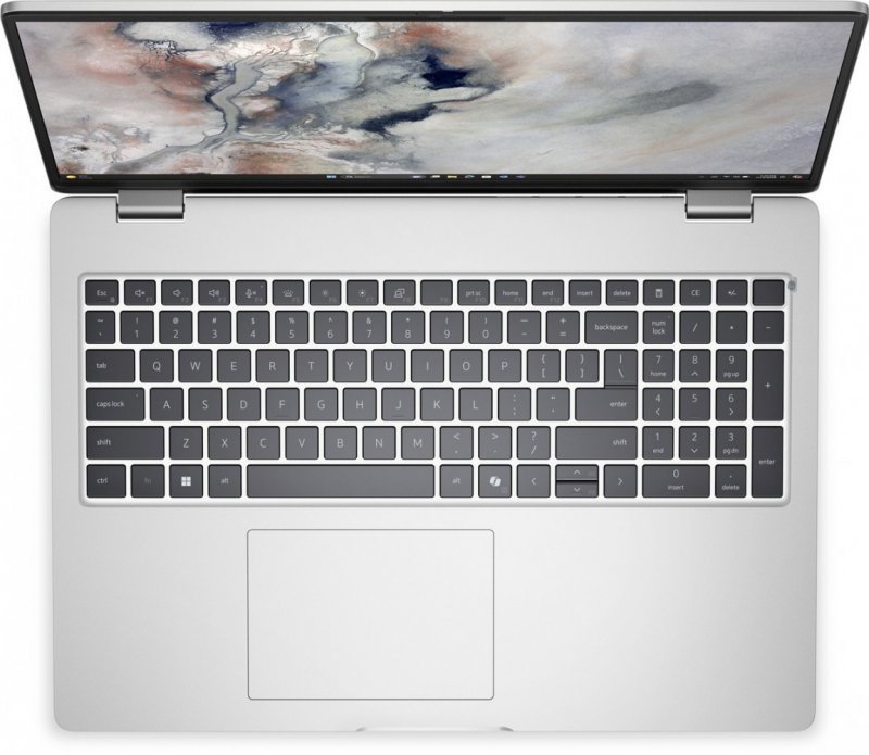 Dell Laptop Dell Pro 16 PC16250 W11P C5 220U/16GB/512GB/16.0 FHD+/Int/FgrPr/FHD/IRCam/Mic/WLAN+BT/BcklKb/3C/3YPS Platinum