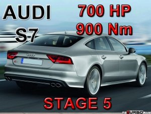 Audi S7 STAGE 5 - 700 HP / 900 Nm PAKIET MOC
