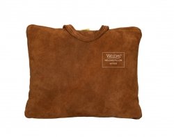WELDAS - 44-7925 Lava Brown™ poduszka spawalnicza; dwoinowa, brązowa skóra wołowa, rozmiar: 39 x 33 x 3 cm.