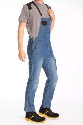Komfortowe i wytrzymałe ogrodniczki JEANS RICA LEWIS JIMMY
