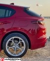 Spoiler klapy lotka boot lip STILE ITALIA CARBON Alfa Romeo Stelvio 2016 - 2024