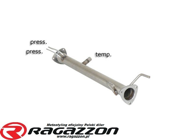 Filtr DPF cząstek stałych przelotowy RAGAZZON EVO LINE