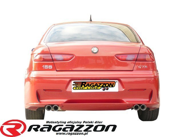 れんこん Tłumik końcowy podwójny przelotowy RAGAZZON EVO LINE