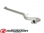 Tłumik środkowy przelotowy RAGAZZON  Subaru BRZ / Toyota GT86 2.0 sportowy wydech