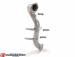 Downpipe, filtr cząsteczek DPF off Maserati Ghibli Mk3 3.0D V6 od 08/2018 do 2020 RAGAZZON sportowy wydech