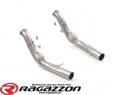 Downpipe Alfa Romeo Stelvio 2.9 Quadrifoglio 2017 - 08/2018 RAGAZZON sportowy wydech