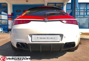 Dyfuzor dokładka zderzaka diffuser STILE ITALIA VTR Alfa Romeo Brerra 2006 - 2010 