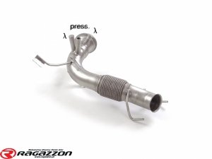 Downpipe BMW F44 M235i xDrive 11/2020 RAGAZZON sportowy wydech 