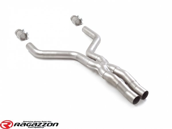 Tłumik środkowy Maserati GranTurismo Mk2 Modena 3.0 V6 RAGAZZON sportowy wydech