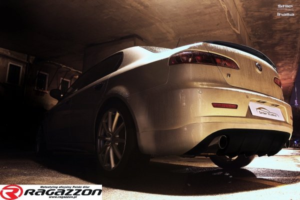 Dyfuzor, dokładka zderzaka rear diffuser STILE ITALIA VTR Alfa Romeo 159