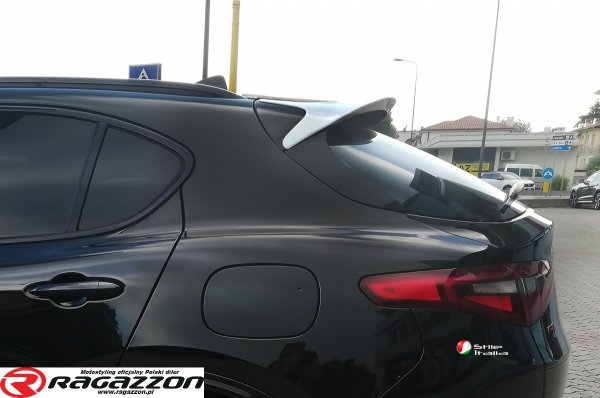 Spoiler klapy lotka boot lip STILE ITALIA VTR Alfa Romeo Stelvio 2016 - 2024