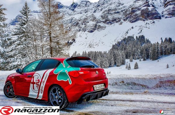 Spoiler klapy lotka boot lip STILE ITALIA VTR Alfa Romeo Giulietta