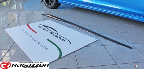 Nakładki progowe side skirts STILE ITALIA CARBON Alfa Romeo Giulietta