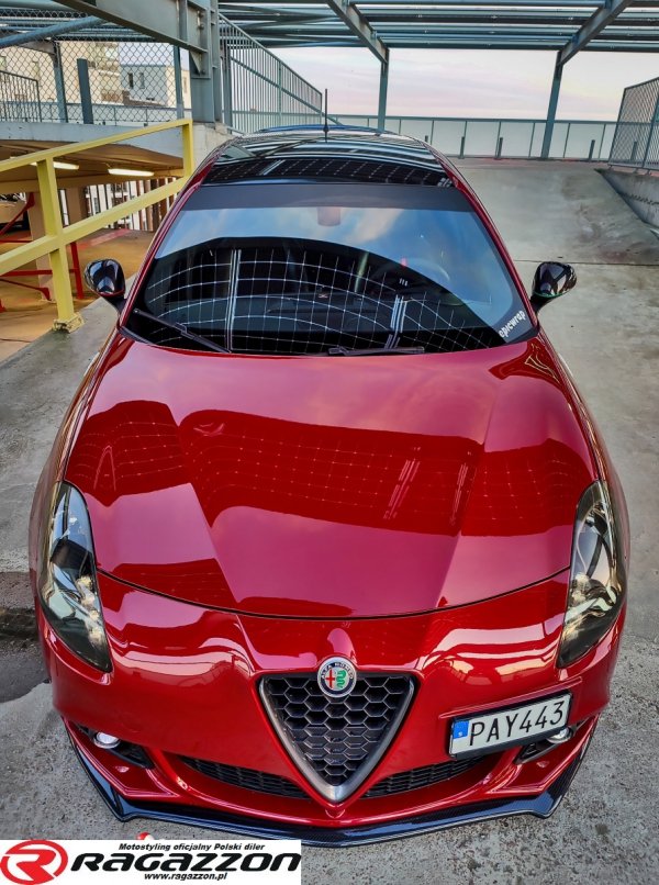 Dokładka zderzaka front lip splitter STILE ITALIA CARBON Alfa Romeo Giulietta