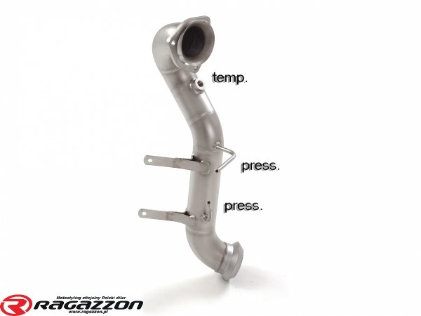 Downpipe, filtr cząsteczek DPF off Maserati Ghibli Mk3 3.0D V6 od 08/2018 do 2020 RAGAZZON sportowy wydech