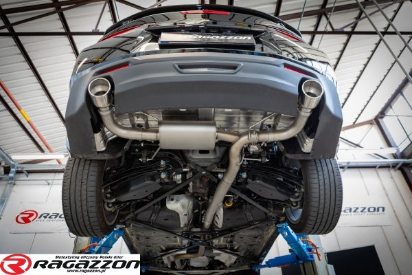 Tłumik końcowy z zaworem Chevrolet Camaro 2.0T RAGAZZON sportowy wydech