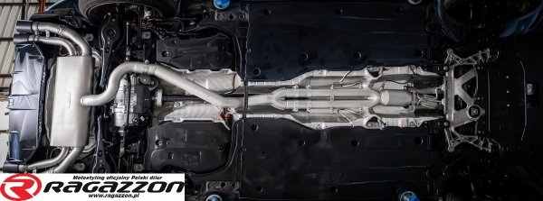 Tłumik końcowy CAT-BACK z zaworem Cupra Formentor VZ5 2.5TSI 4Drive RAGAZZON STAL sportowy wydech