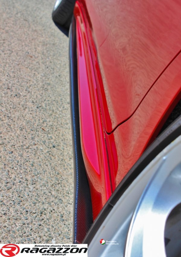Dokładki progów side lips STILE ITALIA CARBON Alfa Romeo Giulietta