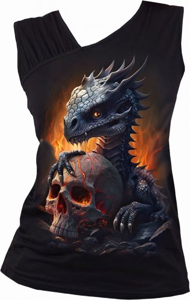 Sun Dragon - Ladies Slant Top Spiral