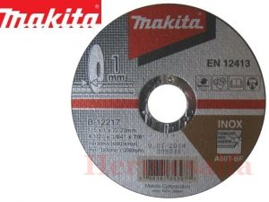 TARCZA DO CIĘCIA METALU INOX 1,0 x 115 MAKITA B-12217