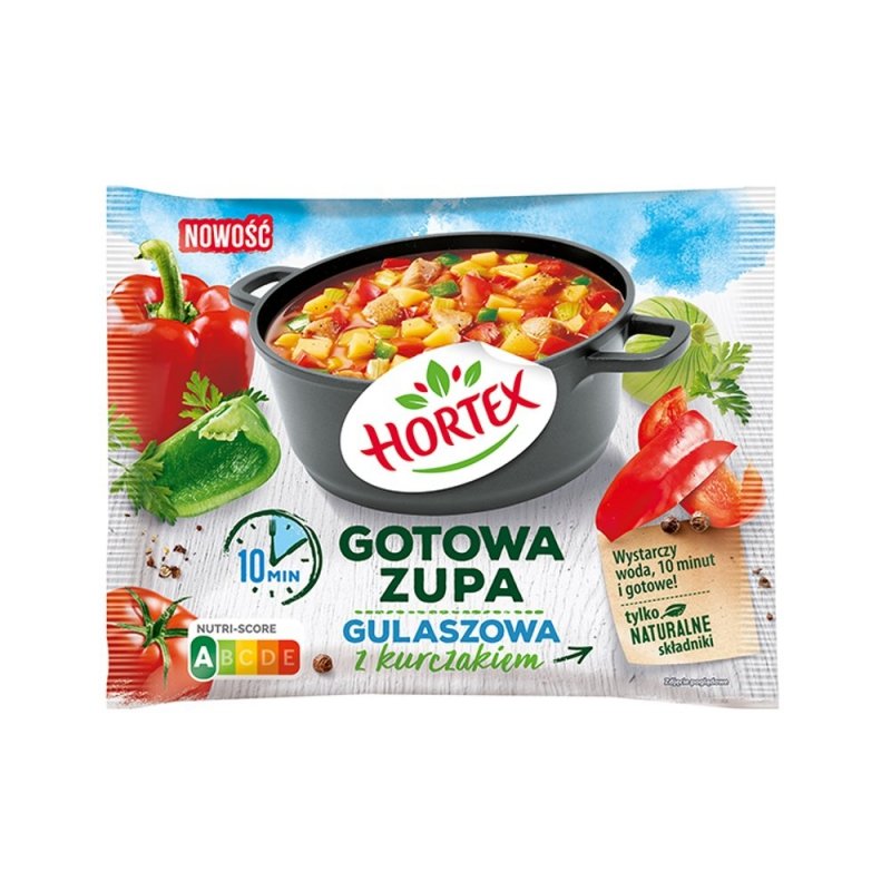 [HORTEX] zupa gulaszowa 350g/14