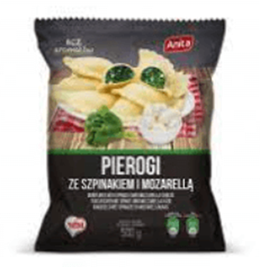 [ANITA] pierogi ze szpinakiem i mozarella 500g/12