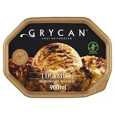9221 Lody GRYCAN biała czekolada 500ml 1x6