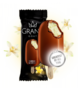 9182 Lody KORAL Grand VANILLA 20x 100ml NOWOSC!