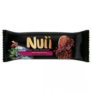 9419 Nuii Lody Skandynawskie żurawinowe w czekoladzie 1 x 20  90ml 