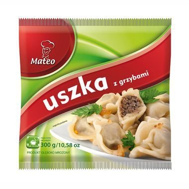 7018 Mateo Uszka z Grzybami 300g (1x12)