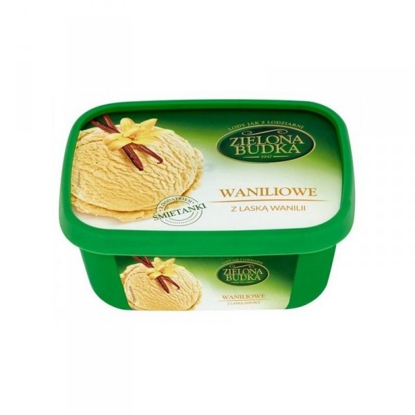 9302 Lody Familijne Zielona budka wanilia 1000ml x6 