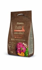 Fitmin Purity dog Grain Free Adult Mini Beef 4kg