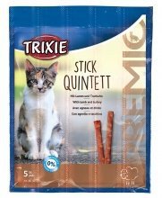 Trixie Kabanosy Premio Stick Quintett 5x5g