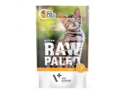 VETEXPERT RAW PALEO SASZETKA KITTEN TURKEY 100g 