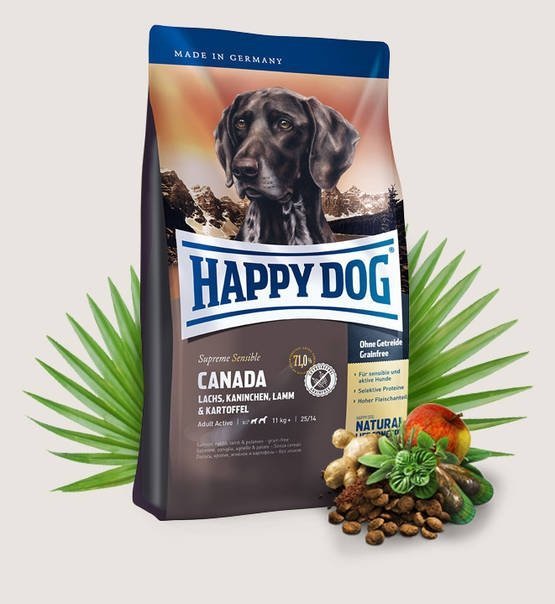 Happy Dog Fit &amp; Well Supreme Canada 4kg