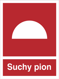 Znak Suchy pion 218 150X200 P.F.