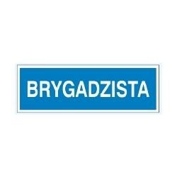 Znak BRYGADZISTA 801-63 F.Z.