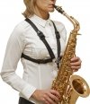BG S41SH szelki damskie do saksofonu altowego / tenorowego plastik karabińczyk STANDARD
