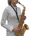 BG S30SH pasek do saksofonu altowego / tenorowego plastik karabińczyk STANDARD
