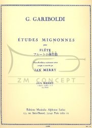 Gariboldi, Guiseppe: Études mignonnes op. 131 na flet