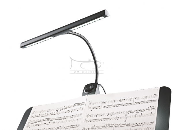 K&amp;M 12295 lampka Music stand light »Dimmer Light«  zasilanie sieciowe