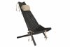 Leżak Fotel drewniany EcoFurn EcoChair Olcha Czarny