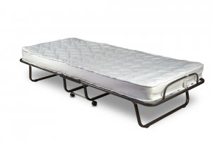 Łóżko składane TORINO Premium 190 x 80 materac 13 cm i z  pokrowcem