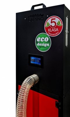 Camino 4 ULTRA SLIM kocioł na pellet o mocy 15KW ecoTOUCH920