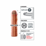 Nakładka na penisa Pipedream Fantasy X-tensions Perfect 1 Extension Light