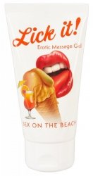 LUBRYKANT LICK IT SEX ON THE BEACH 50ML