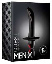 MASAŻER PROSTATY QUEST BLACK